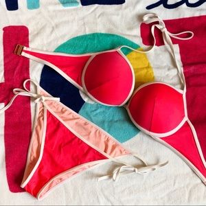 Push up VS bikini 34D & M